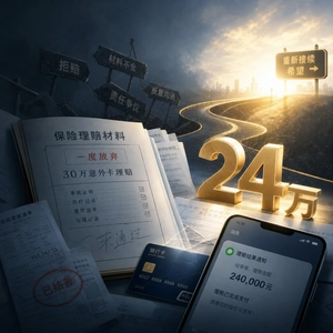 30万意外卡理赔风波：从放弃到24万，一条被重新接续的希望